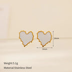 Oil Dripping Heart Shape