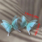 One Size / Multicolor / Gd412 Mint Green Butterfly Stud Earrings