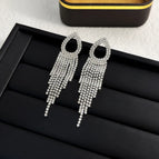 49# Water Drop Tassel Eardrops