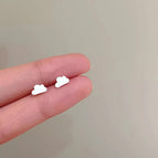 36 # Small Earrings - Cloud