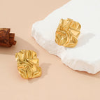 One Size / Gold / Irregular Fold