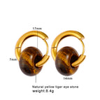 Ck860 Natural Yellow Tiger's Eye Abacus