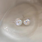 14mm Mermaid Pearl Stud Earrings