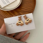 Beige Rabbit Silver Needle Style