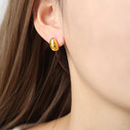 Gold Earrings/1 Pair