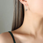 F359-steel Pin Earrings