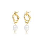 E222E-Yellow Gold / 925 Silver