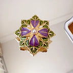 Purple Brooch