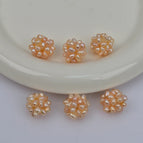 As Shown in the Picture, Single Price / Strong Light Natural Pink About 13-14mm
