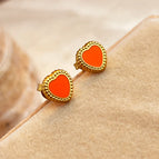 One Size / Golden Orange Oil / Heart