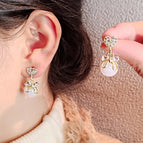 Pearl Baroque Earrings-Gold/1.3*1.1cm