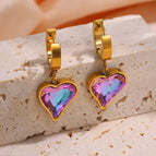 One Size / Gold / Love Heart Earrings