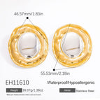Eh11610 / Electroplating 18K Real Gold