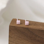 Pink Square/1 Pair