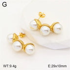 02 29 * 10mm / Gold / 1 Pair/Package