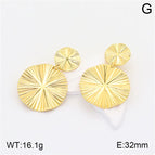 32mm / Gold / 1 Pair/Package