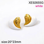 23 * 20mm / White / 1 Pair/Package