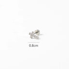 3#Finished Product One Piece / F136 Titanium Alloy Rod (0.8mm Thick*6mm Long)