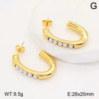 28*20mm / Gold / 1 Pair/Package