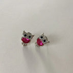 Owl Colored Zircon [Rose Red]