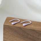 Purple Ear Hooks/1 Pair