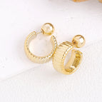 Gold Striped C-ring