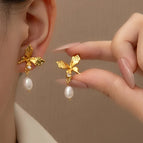 Ea1148 textured freshwater pearls