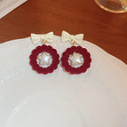 Silver Needle-Fellow Circle Bowknot