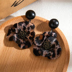S3925 Leopard Print Flowers