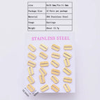 6x10.3mm / Razor / 12 Pairs/Package